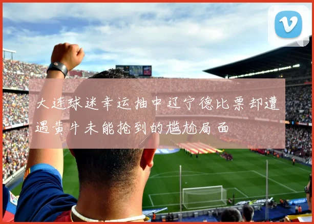 大连球迷幸运抽中辽宁德比票却遭遇黄牛未能抢到的尴尬局面